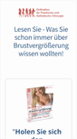 Mobile Screenshot of brustvergroesserungwien.net